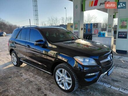 Черный Мерседес М-Класс, объемом двигателя 2.99 л и пробегом 297 тыс. км за 18000 $, фото 1 на Automoto.ua