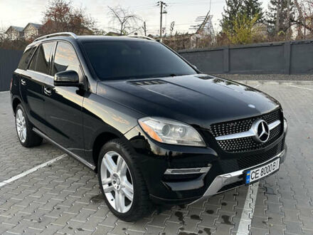 Черный Мерседес М-Класс, объемом двигателя 2.99 л и пробегом 297 тыс. км за 17900 $, фото 1 на Automoto.ua