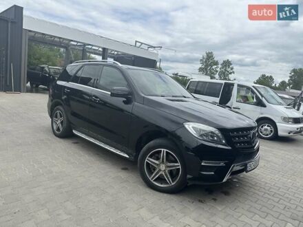 Мерседес М-Класс 2013 в Жовкве на Automoto.ua Черный Мерседес М-Класс, объемом двигателя 2.99 л и пробегом 330 тыс. км за 20000 $, фото 1 на Automoto.ua