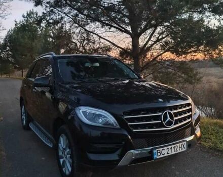 Черный Мерседес М-Класс, объемом двигателя 3 л и пробегом 215 тыс. км за 23000 $, фото 1 на Automoto.ua