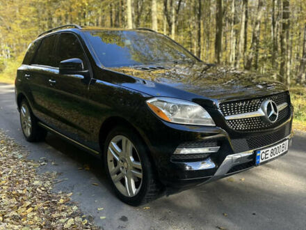 Мерседес М-Класс 2013 в Черновцах на Automoto.ua Черный Мерседес М-Класс, объемом двигателя 2.99 л и пробегом 297 тыс. км за 18500 $, фото 1 на Automoto.ua