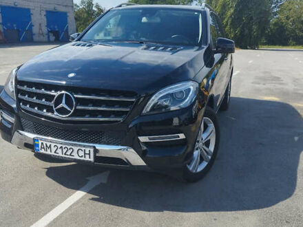 Мерседес М-Класс 2013 в Житомире на Automoto.ua Черный Мерседес М-Класс, объемом двигателя 2.2 л и пробегом 291 тыс. км за 19450 $, фото 1 на Automoto.ua