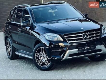 Черный Мерседес М-Класс, объемом двигателя 2.14 л и пробегом 150 тыс. км за 24000 $, фото 1 на Automoto.ua