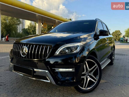 Чорний Мерседес М-Клас, об'ємом двигуна 3 л та пробігом 190 тис. км за 17500 $, фото 1 на Automoto.ua