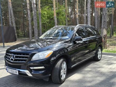 Мерседес М-Класс 2014 в Киеве на Automoto.ua Черный Мерседес М-Класс, объемом двигателя 2.99 л и пробегом 274 тыс. км за 21800 $, фото 1 на Automoto.ua