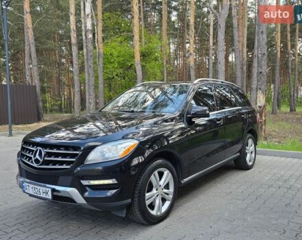 Черный Мерседес М-Класс, объемом двигателя 3.5 л и пробегом 280 тыс. км за 17500 $, фото 1 на Automoto.ua