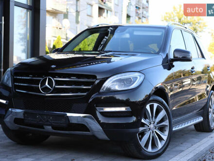 Чорний Мерседес М-Клас, об'ємом двигуна 2.14 л та пробігом 220 тис. км за 22600 $, фото 1 на Automoto.ua