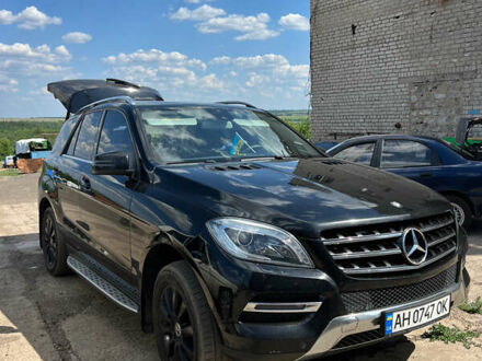 Мерседес М-Класс 2014 в Краматорске на Automoto.ua Черный Мерседес М-Класс, объемом двигателя 2.14 л и пробегом 305 тыс. км за 22500 $, фото 1 на Automoto.ua