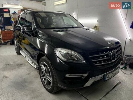 Мерседес М-Класс 2014 в Белой Церкве на Automoto.ua Черный Мерседес М-Класс, объемом двигателя 3.5 л и пробегом 159 тыс. км за 18800 $, фото 1 на Automoto.ua