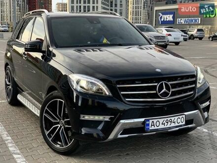 Мерседес М-Класс 2014 в Киеве на Automoto.ua Черный Мерседес М-Класс, объемом двигателя 3 л и пробегом 251 тыс. км за 24500 $, фото 1 на Automoto.ua