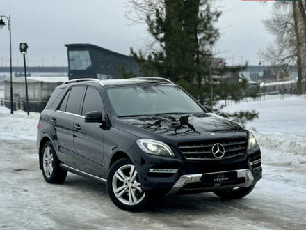 Черный Мерседес М-Класс, объемом двигателя 2.99 л и пробегом 230 тыс. км за 21999 $, фото 1 на Automoto.ua