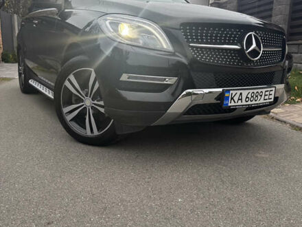 Черный Мерседес М-Класс, объемом двигателя 2.99 л и пробегом 201 тыс. км за 22000 $, фото 1 на Automoto.ua