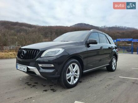 Черный Мерседес М-Класс, объемом двигателя 2.2 л и пробегом 290 тыс. км за 20700 $, фото 1 на Automoto.ua