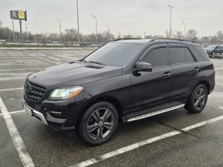 Черный Мерседес М-Класс, объемом двигателя 3.5 л и пробегом 164 тыс. км за 21000 $, фото 1 на Automoto.ua