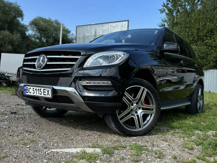 Мерседес М-Класс 2015 в Жидачов на Automoto.ua Черный Мерседес М-Класс, объемом двигателя 2.99 л и пробегом 350 тыс. км за 29900 $, фото 1 на Automoto.ua
