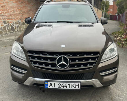 Коричневый Мерседес М-Класс, объемом двигателя 2.14 л и пробегом 187 тыс. км за 21000 $, фото 1 на Automoto.ua