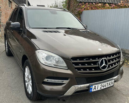 Коричневый Мерседес М-Класс, объемом двигателя 2.14 л и пробегом 187 тыс. км за 21000 $, фото 2 на Automoto.ua