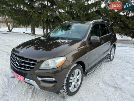 Коричневый Мерседес М-Класс, объемом двигателя 2.99 л и пробегом 258 тыс. км за 19400 $, фото 1 на Automoto.ua