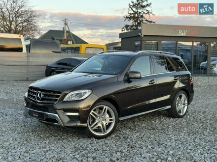 Мерседес М-Класс 2012 в Бродах на Automoto.ua Коричневый Мерседес М-Класс, объемом двигателя 2.99 л и пробегом 317 тыс. км за 24500 $, фото 1 на Automoto.ua