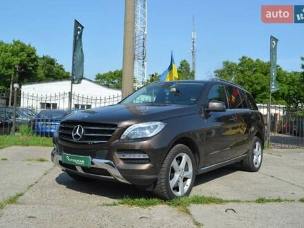 Мерседес М-Класс 2013 в Одессе на Automoto.ua Коричневый Мерседес М-Класс, объемом двигателя 2.99 л и пробегом 130 тыс. км за 24500 $, фото 1 на Automoto.ua