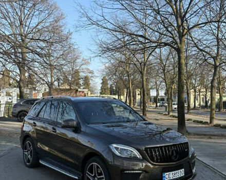 Коричневый Мерседес М-Класс, объемом двигателя 2.99 л и пробегом 220 тыс. км за 22800 $, фото 1 на Automoto.ua