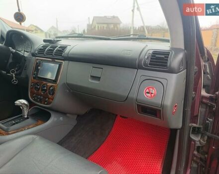 Червоний Мерседес М-Клас, об'ємом двигуна 3.2 л та пробігом 353 тис. км за 5700 $, фото 67 на Automoto.ua