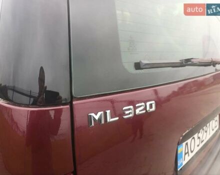 Червоний Мерседес М-Клас, об'ємом двигуна 3.2 л та пробігом 353 тис. км за 5700 $, фото 18 на Automoto.ua