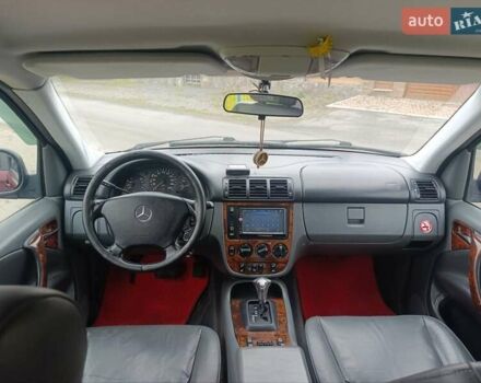 Червоний Мерседес М-Клас, об'ємом двигуна 3.2 л та пробігом 353 тис. км за 5700 $, фото 55 на Automoto.ua