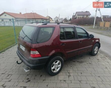 Червоний Мерседес М-Клас, об'ємом двигуна 3.2 л та пробігом 353 тис. км за 5700 $, фото 15 на Automoto.ua