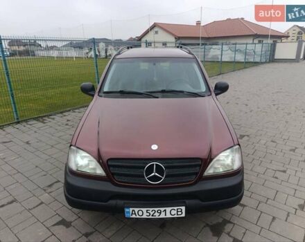 Червоний Мерседес М-Клас, об'ємом двигуна 3.2 л та пробігом 353 тис. км за 5700 $, фото 2 на Automoto.ua