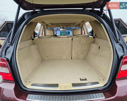 Красный Мерседес М-Класс, объемом двигателя 3.5 л и пробегом 266 тыс. км за 11499 $, фото 60 на Automoto.ua