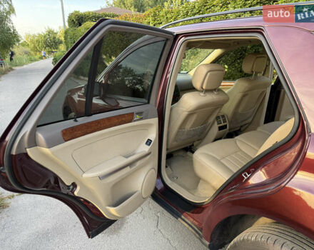 Красный Мерседес М-Класс, объемом двигателя 3.5 л и пробегом 175 тыс. км за 11500 $, фото 38 на Automoto.ua