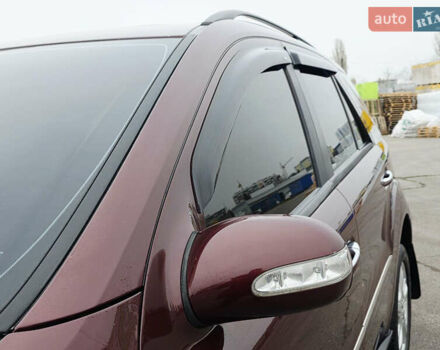 Красный Мерседес М-Класс, объемом двигателя 3.5 л и пробегом 266 тыс. км за 11499 $, фото 12 на Automoto.ua