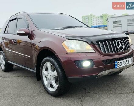 Красный Мерседес М-Класс, объемом двигателя 3.5 л и пробегом 266 тыс. км за 9333 $, фото 18 на Automoto.ua