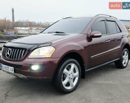 Красный Мерседес М-Класс, объемом двигателя 3.5 л и пробегом 266 тыс. км за 9333 $, фото 7 на Automoto.ua