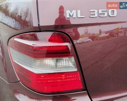 Красный Мерседес М-Класс, объемом двигателя 3.5 л и пробегом 266 тыс. км за 9333 $, фото 28 на Automoto.ua