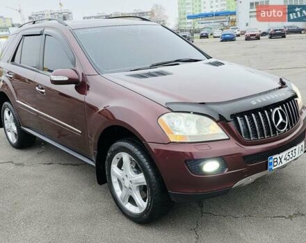 Красный Мерседес М-Класс, объемом двигателя 3.5 л и пробегом 266 тыс. км за 9333 $, фото 19 на Automoto.ua