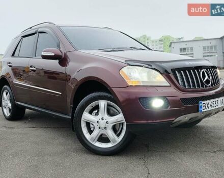 Красный Мерседес М-Класс, объемом двигателя 3.5 л и пробегом 266 тыс. км за 9333 $, фото 1 на Automoto.ua