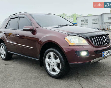 Красный Мерседес М-Класс, объемом двигателя 3.5 л и пробегом 266 тыс. км за 11499 $, фото 1 на Automoto.ua