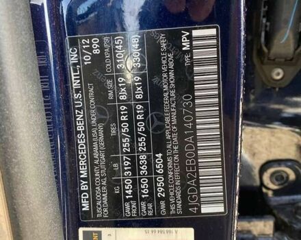 Мерседес М-Класс 2012 в Львове на Automoto.ua Мерседес М-Класс, объемом двигателя 3 л и пробегом 145 тыс. км за 18900 $, фото 27 на Automoto.ua