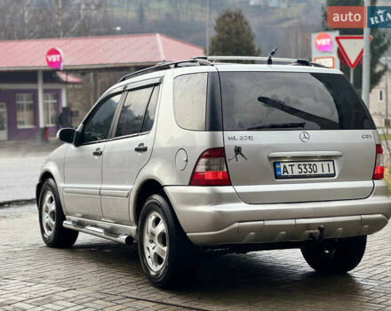 Серый Мерседес М-Класс, объемом двигателя 2.7 л и пробегом 400 тыс. км за 6800 $, фото 3 на Automoto.ua