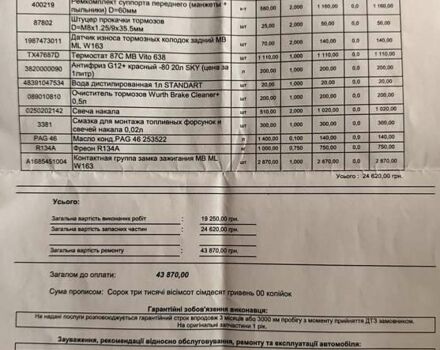 Сірий Мерседес М-Клас, об'ємом двигуна 2.69 л та пробігом 255 тис. км за 8000 $, фото 19 на Automoto.ua