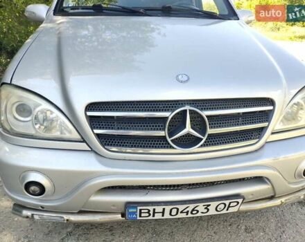 Мерседес М-Класс 2002 в Одессе на Automoto.ua Серый Мерседес М-Класс, объемом двигателя 2.69 л и пробегом 405 тыс. км за 8000 $, фото 3 на Automoto.ua