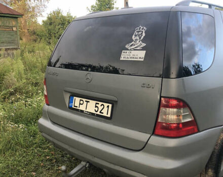 Сірий Мерседес М-Клас, об'ємом двигуна 2.7 л та пробігом 436 тис. км за 4500 $, фото 7 на Automoto.ua