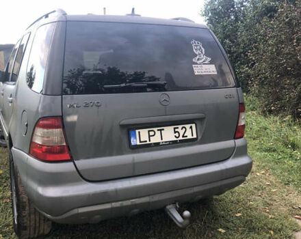 Сірий Мерседес М-Клас, об'ємом двигуна 2.7 л та пробігом 436 тис. км за 4500 $, фото 11 на Automoto.ua