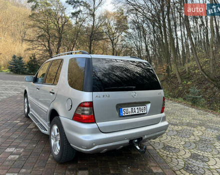 Серый Мерседес М-Класс, объемом двигателя 2.7 л и пробегом 270 тыс. км за 4400 $, фото 12 на Automoto.ua