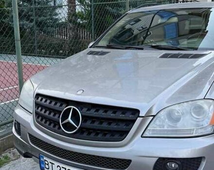 Серый Мерседес М-Класс, объемом двигателя 3.5 л и пробегом 360 тыс. км за 12000 $, фото 5 на Automoto.ua