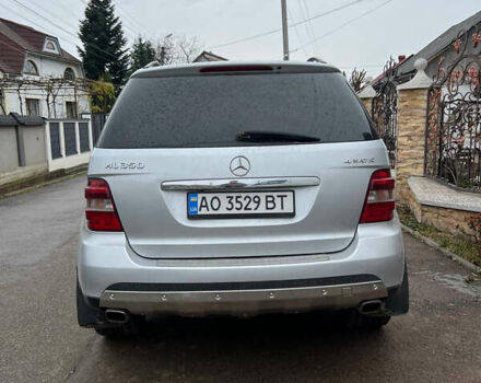 Сірий Мерседес М-Клас, об'ємом двигуна 3.5 л та пробігом 258 тис. км за 10500 $, фото 5 на Automoto.ua