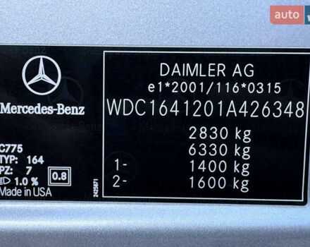 Серый Мерседес М-Класс, объемом двигателя 3 л и пробегом 275 тыс. км за 14800 $, фото 34 на Automoto.ua