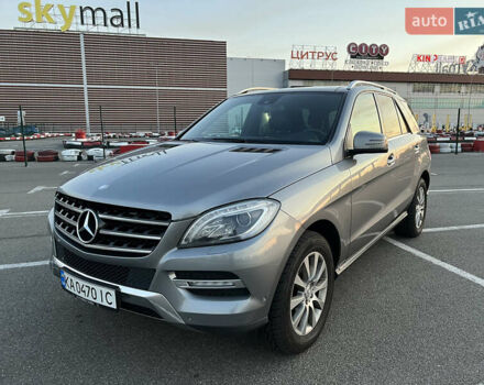 Серый Мерседес М-Класс, объемом двигателя 2.2 л и пробегом 277 тыс. км за 20000 $, фото 1 на Automoto.ua